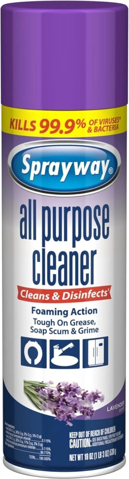 All Purpose Cleaner with Lavender Scent, 19oz, Pack of 6 | Foaming Action, Cl…