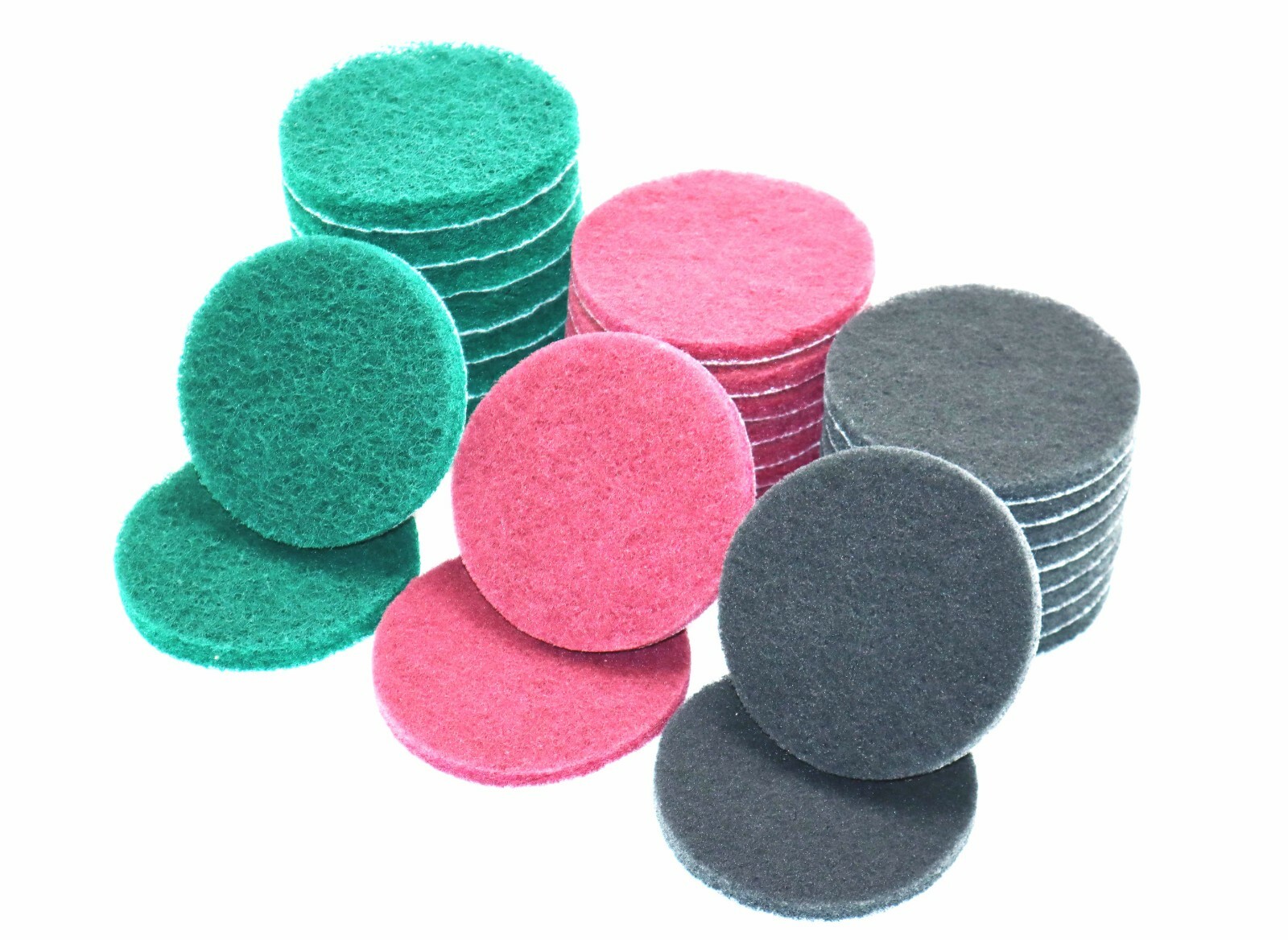 30pc Drill Brush Replacement Scour Pads 4″ for Tub & Tile Power Scrubber Driver