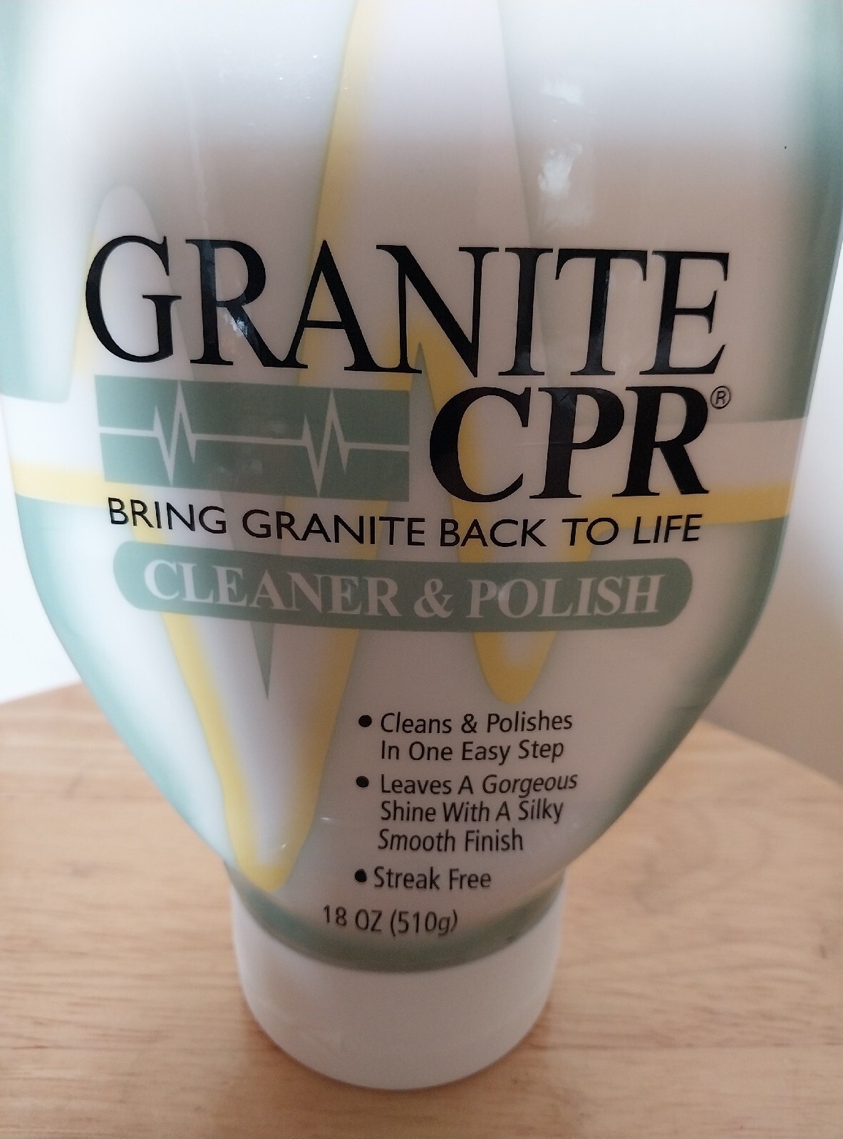 GRANITE CPR Cleaner & Polish Streak Free Sealed NEW USA 18 oz (510g) Shine Clean