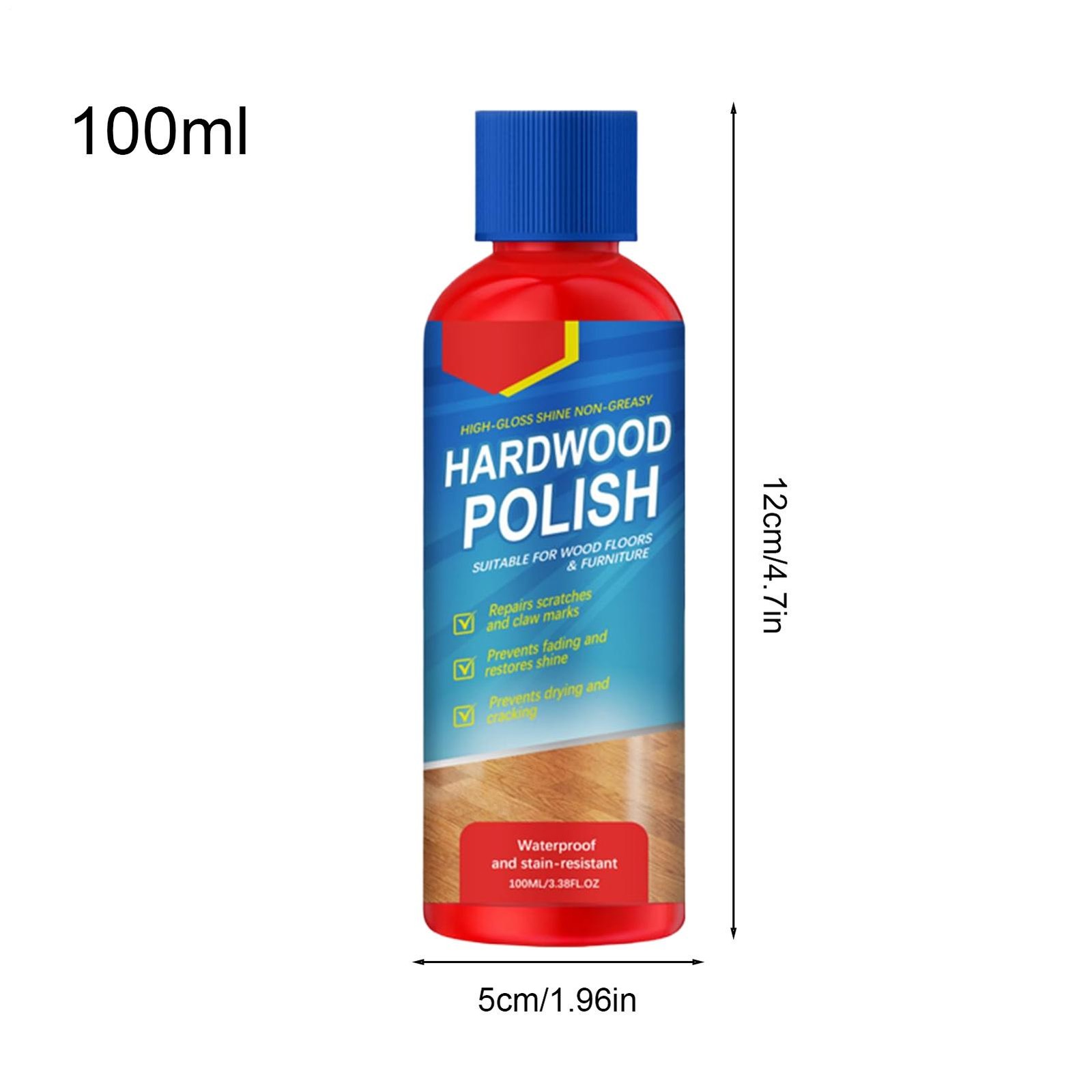 Wood Floor Restorer 100ml High Gloss Protective Polishing Cleaner