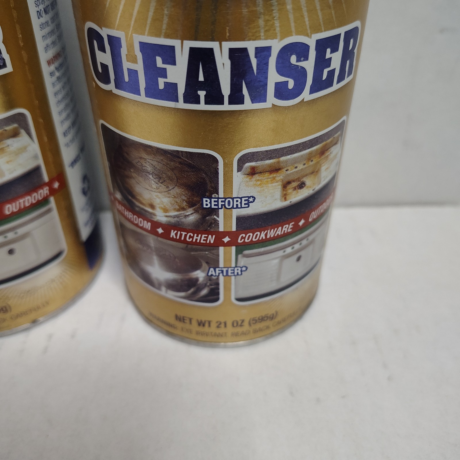2‑Pack Bar Keepers Friend 21 oz Powder All‑Purpose Cleaner & Polish New