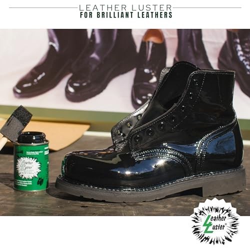 Leather Polish & Conditioner – Patent Leather Cleaner, Made in USA, 4oz