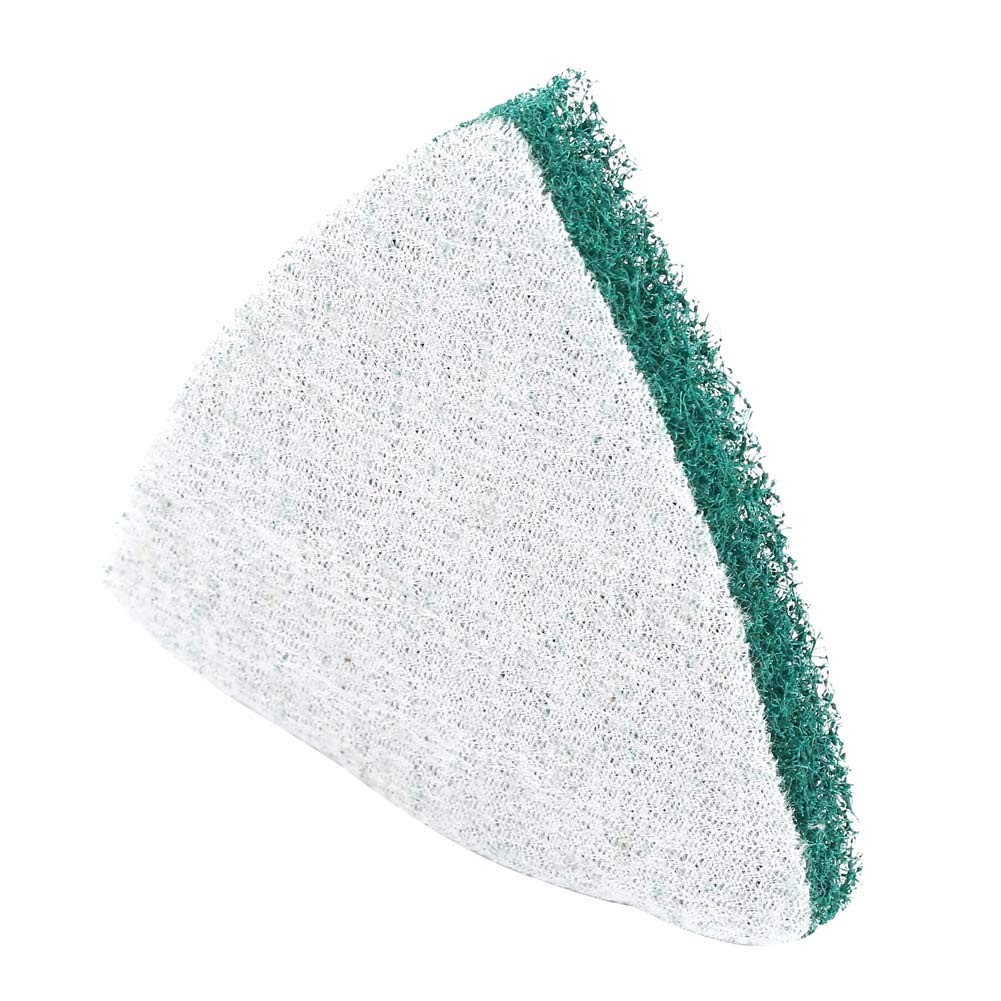 5 PCS 13mm Triangle Scouring Pads 240 Grit Polishing Grinding 3.5×3.5×3.5″