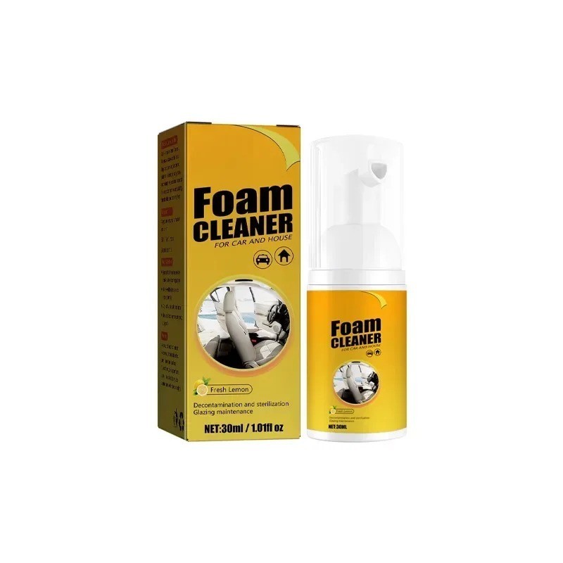 Multi Purpose Foam Cleaner for Deep Cleaning of Car Leather Seats and Interior
