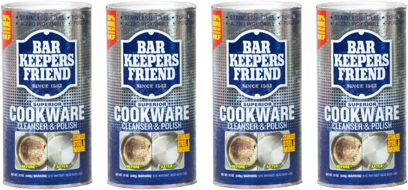 Cookware Cleanser, 12-Ounce (Pack of 4)’]