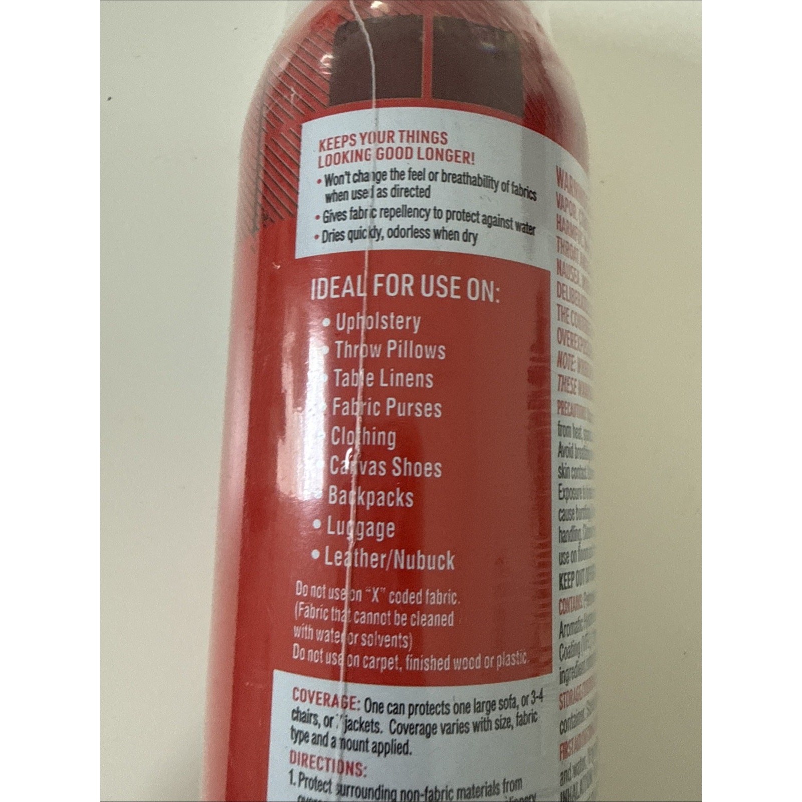Scotchgard Fabric Water Shield 13.5 oz Water Repellent Spray