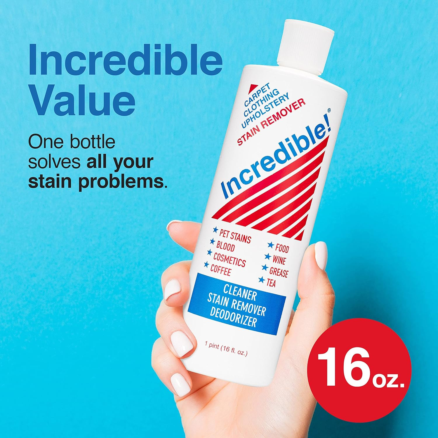 Incredible Stain Remover Commercial Pack Quantity Professional Stain Cleaner