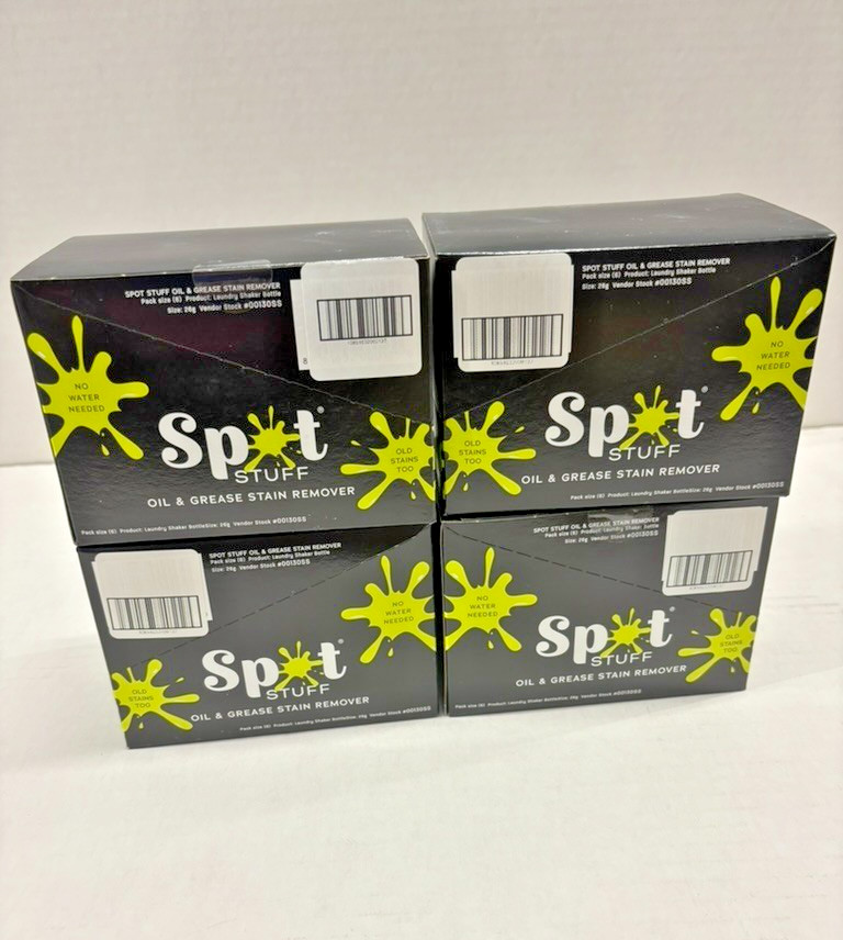 Lot of 24 Shakers -1 case SPOT STUFF All Natural Dry Powder Stain Remover