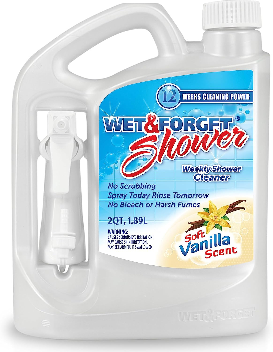 Shower Cleaner Weekly Application Requires No Scrubbing, 64 Ounce (Pack of 1)