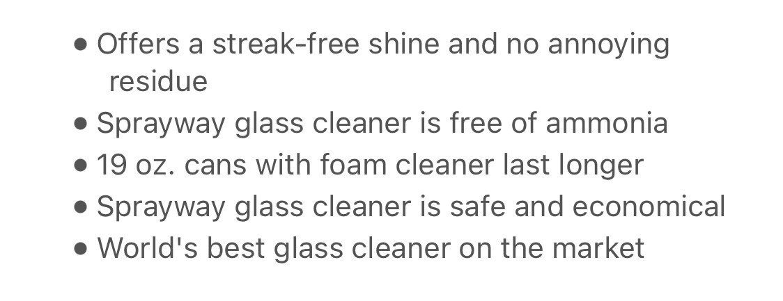 Sprayway Glass Cleaner (19 oz., 12 pk.) FREE SHIPPING