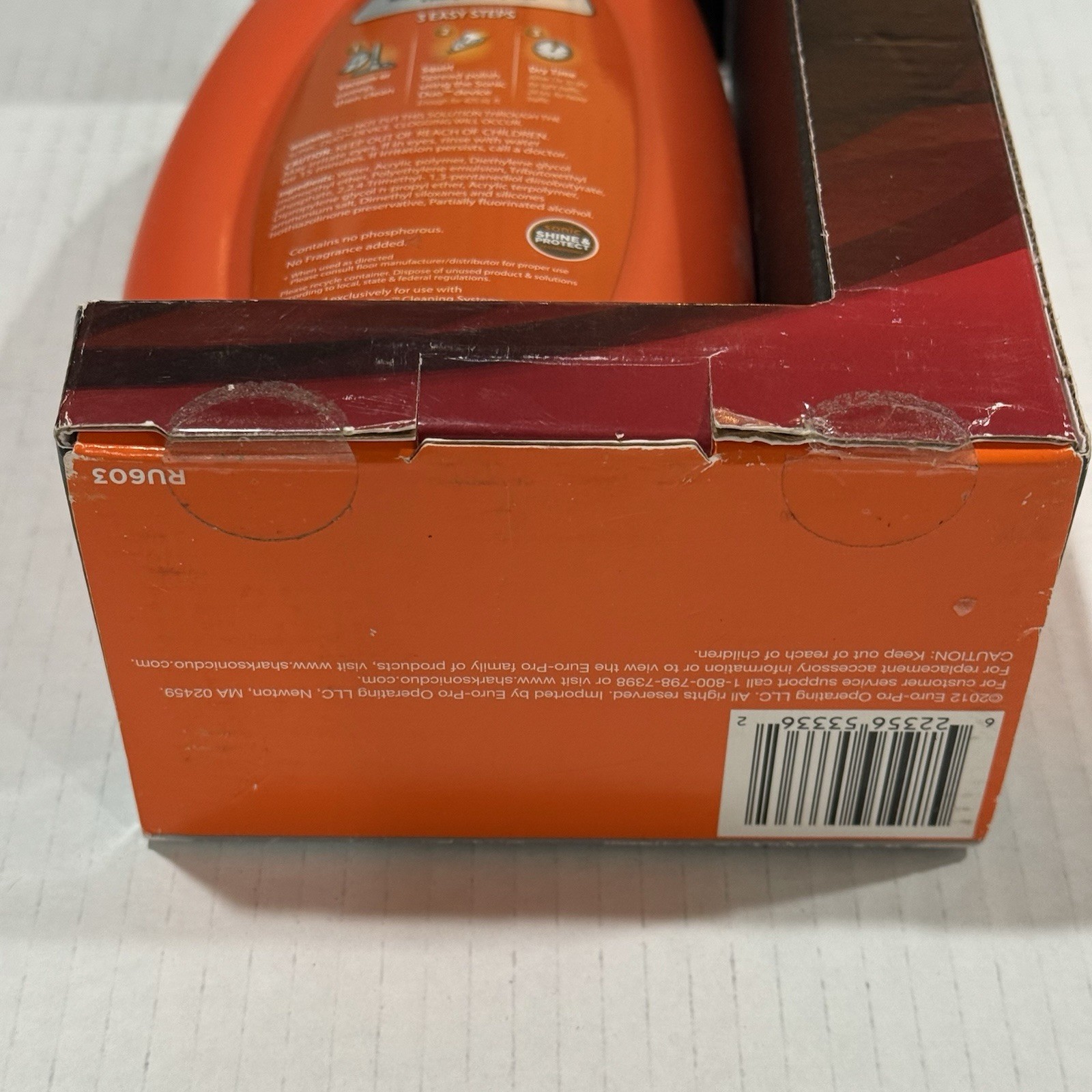 SHARK Wood & Hard Floor Cleaner Wood Floor Polish 28 oz. Discontinued NEW SEALED