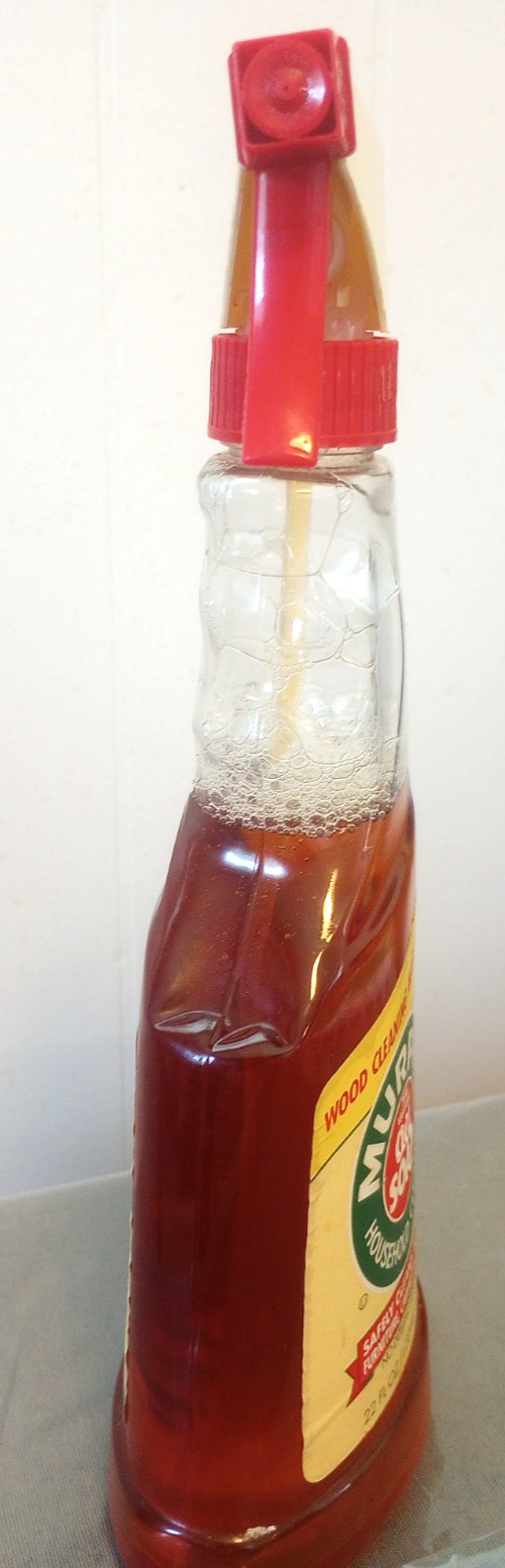 MURPHY OIL SOAP Cleaner Wood Furniture cabinets no dulling residue 75% full VTG