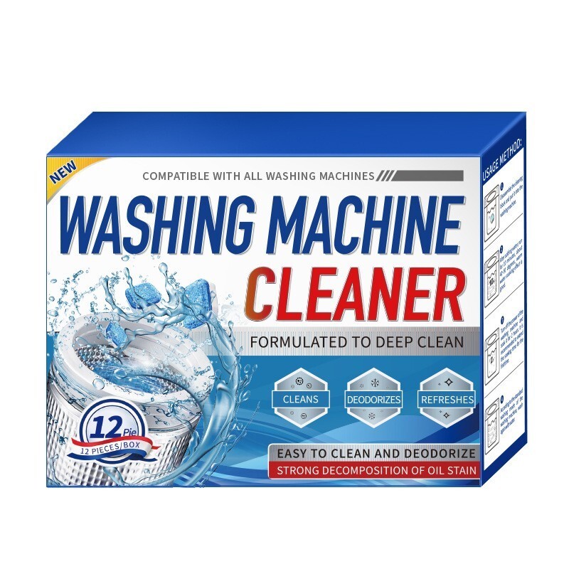 Washing Machine Cleaner Tablets Deep Clean Fresh Scent