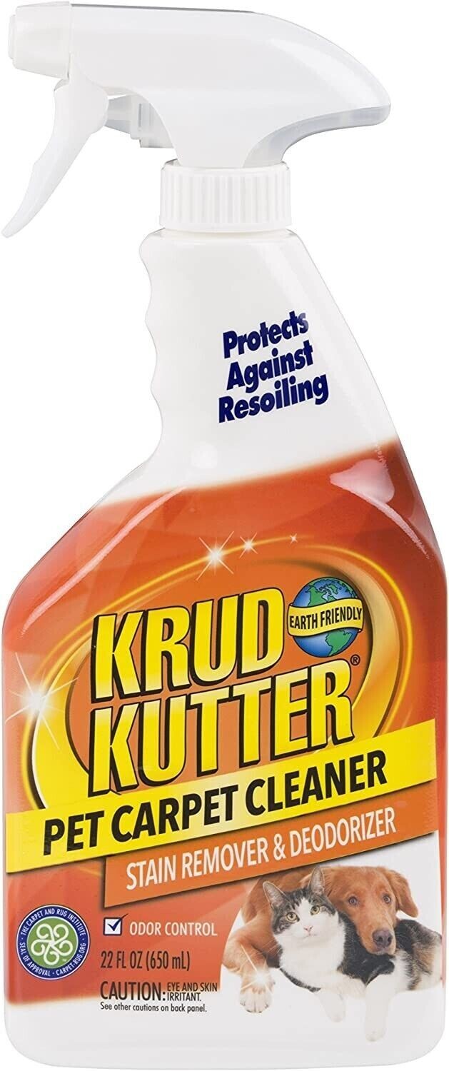 Krud Kutter Pet Carpet Cleaner and Deodorizer 22 OZ Spray