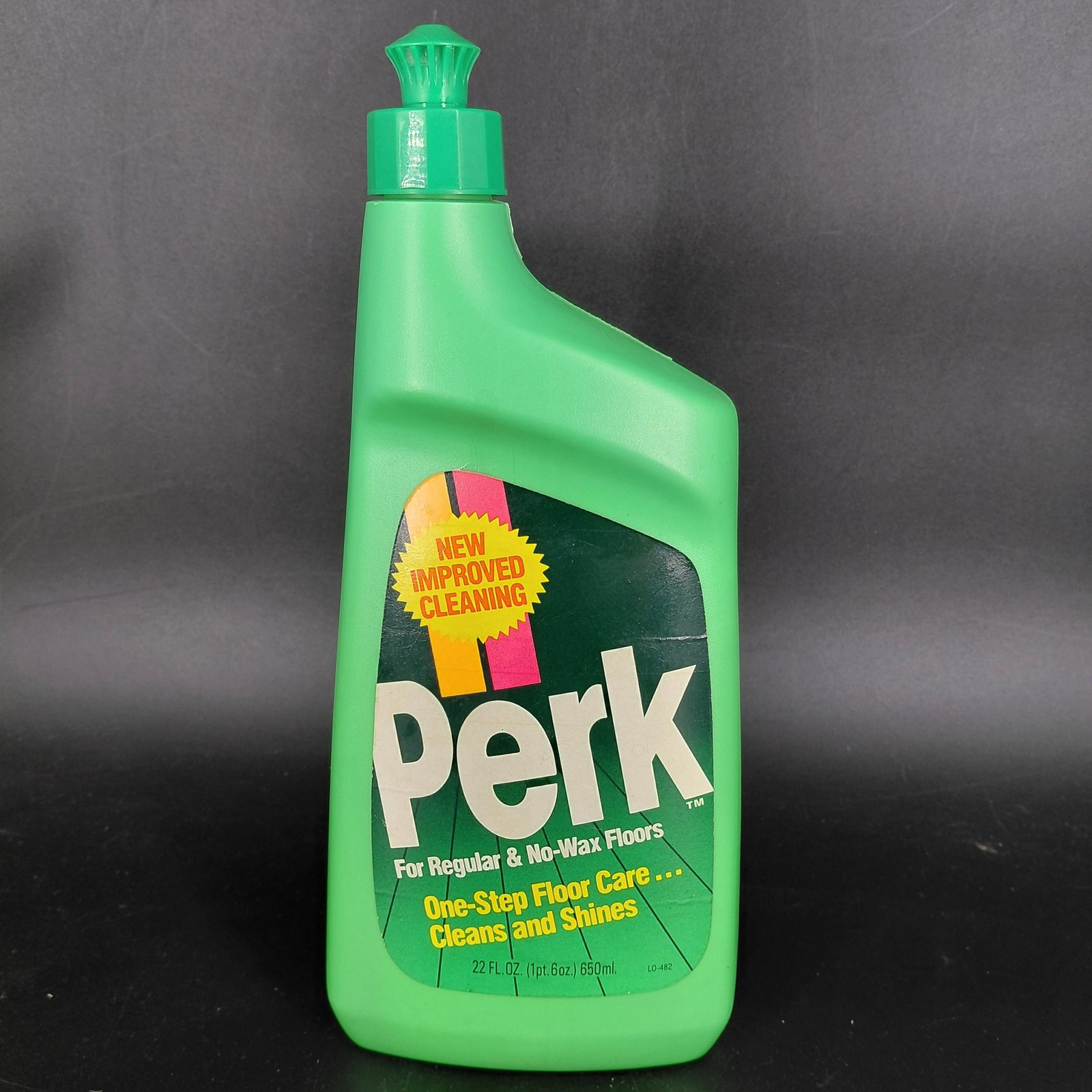 Perk One-Step Surface Floor Cleaner 22 Fl Oz Regular No-Wax Floors Discont 90s
