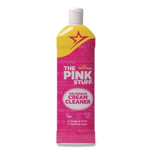 The Pink Stuff Miracle Cream Cleaner, Fruity Scent, 16.9 oz Bottle, 12/Carton