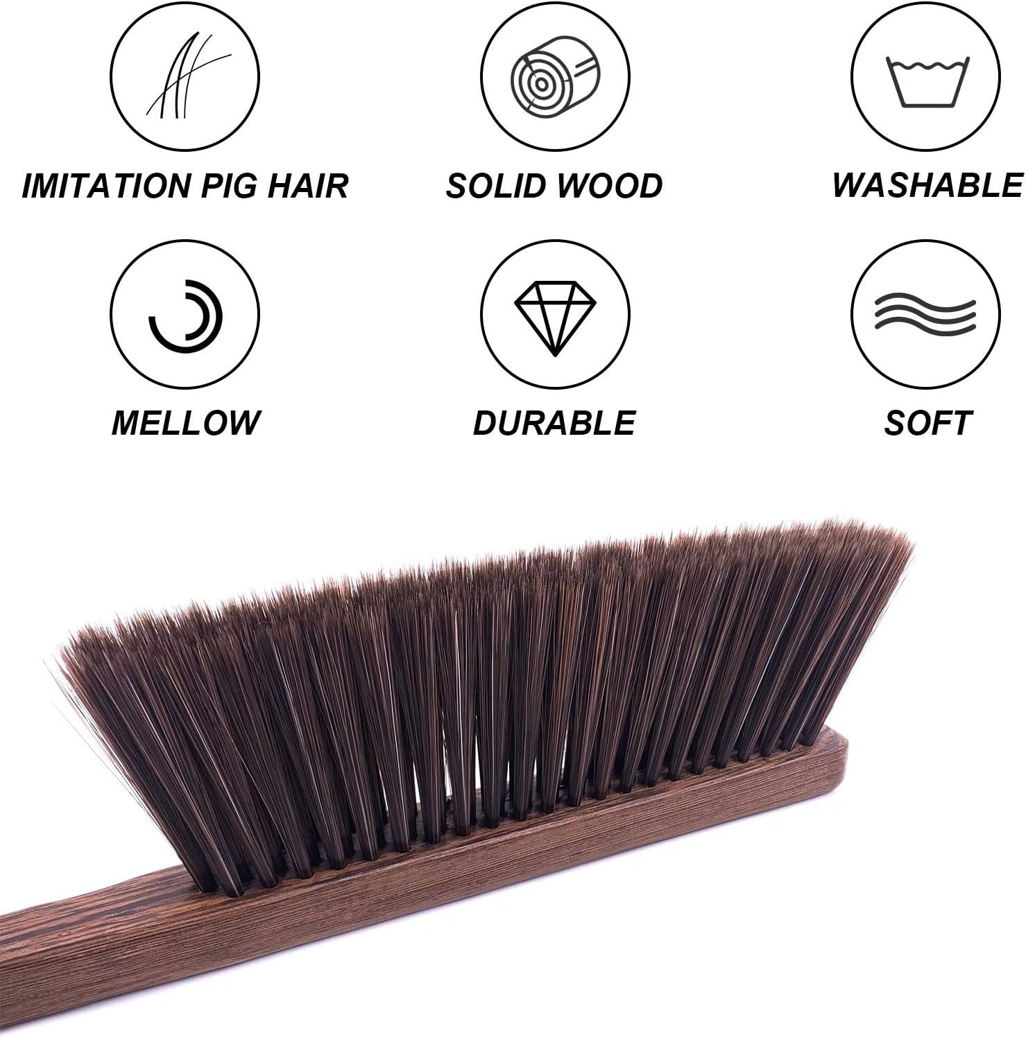 Gentle Cleaning Dust Brush for Home and Auto – Soft Bristles, Strong Handle