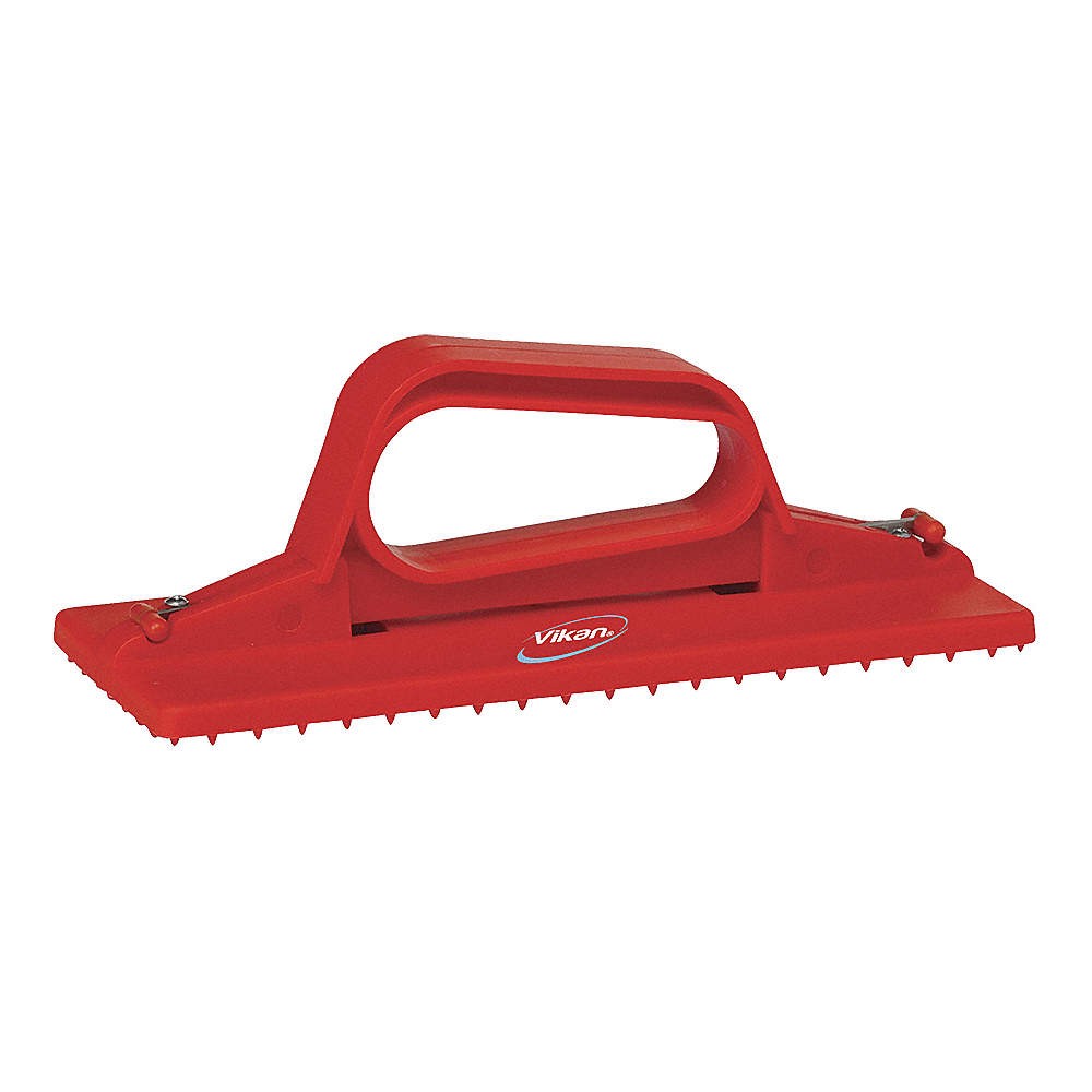 VIKAN 55104 Pad Holder,Red,9 1/8 in L 8C122