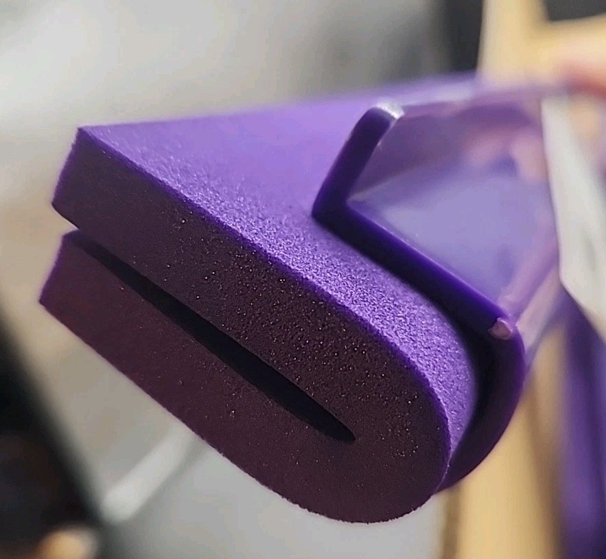 6 Pack of Carlisle 24in Double Foam Floor Squeegees-Purple-4156868- High Quality