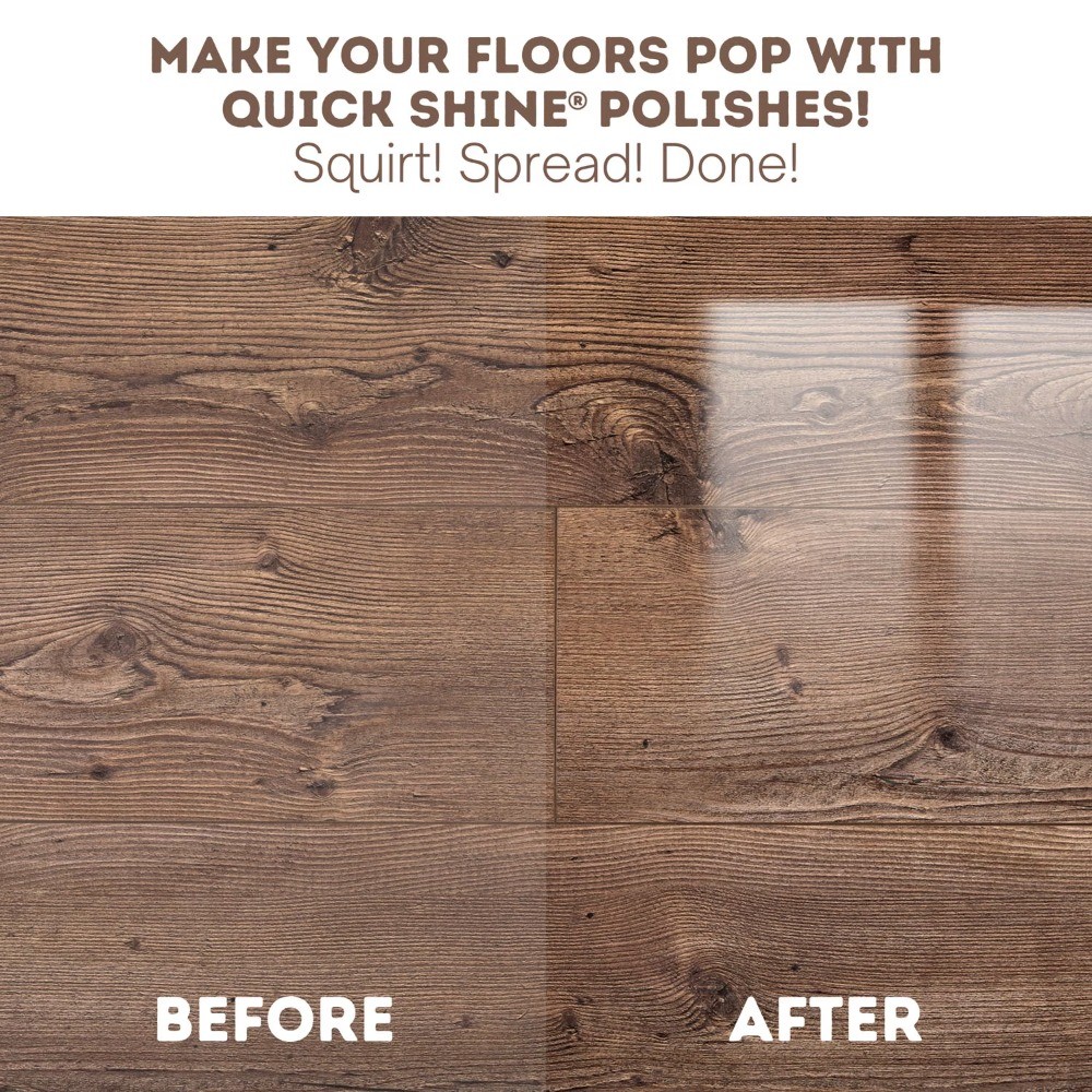 Shine Hardwood Floor Luster, Pfas-Free Formula With Plant