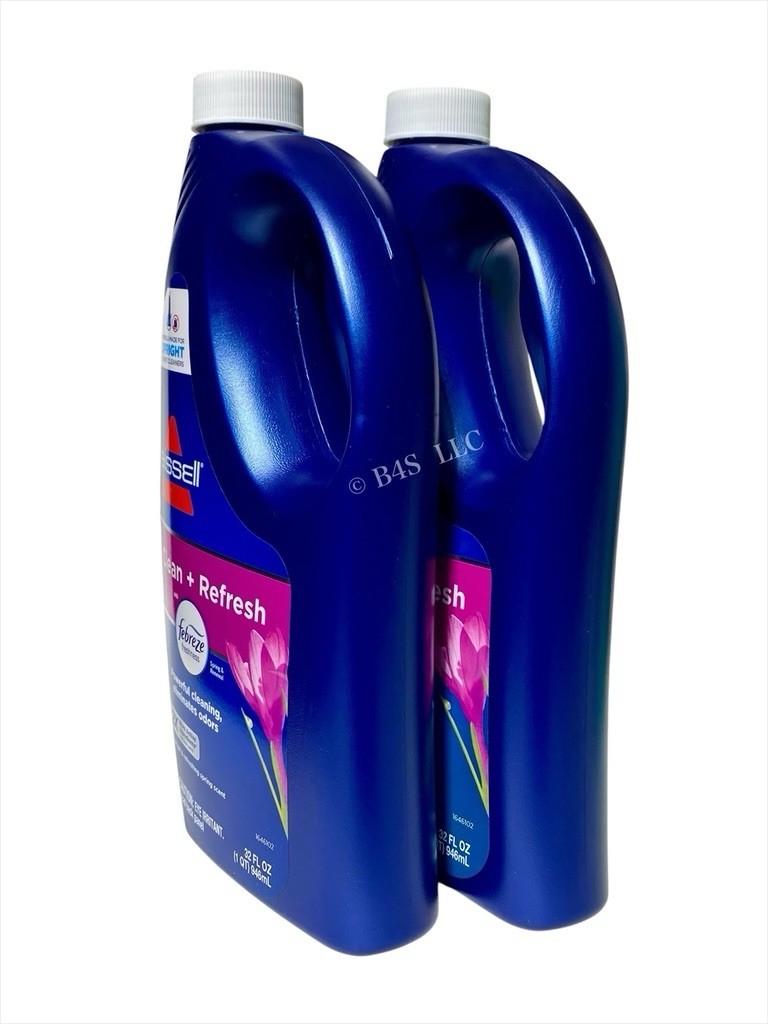 Bissell Febreze Clean Refresh Spring Renewal 32oz 2 Pack Cleaner Solution