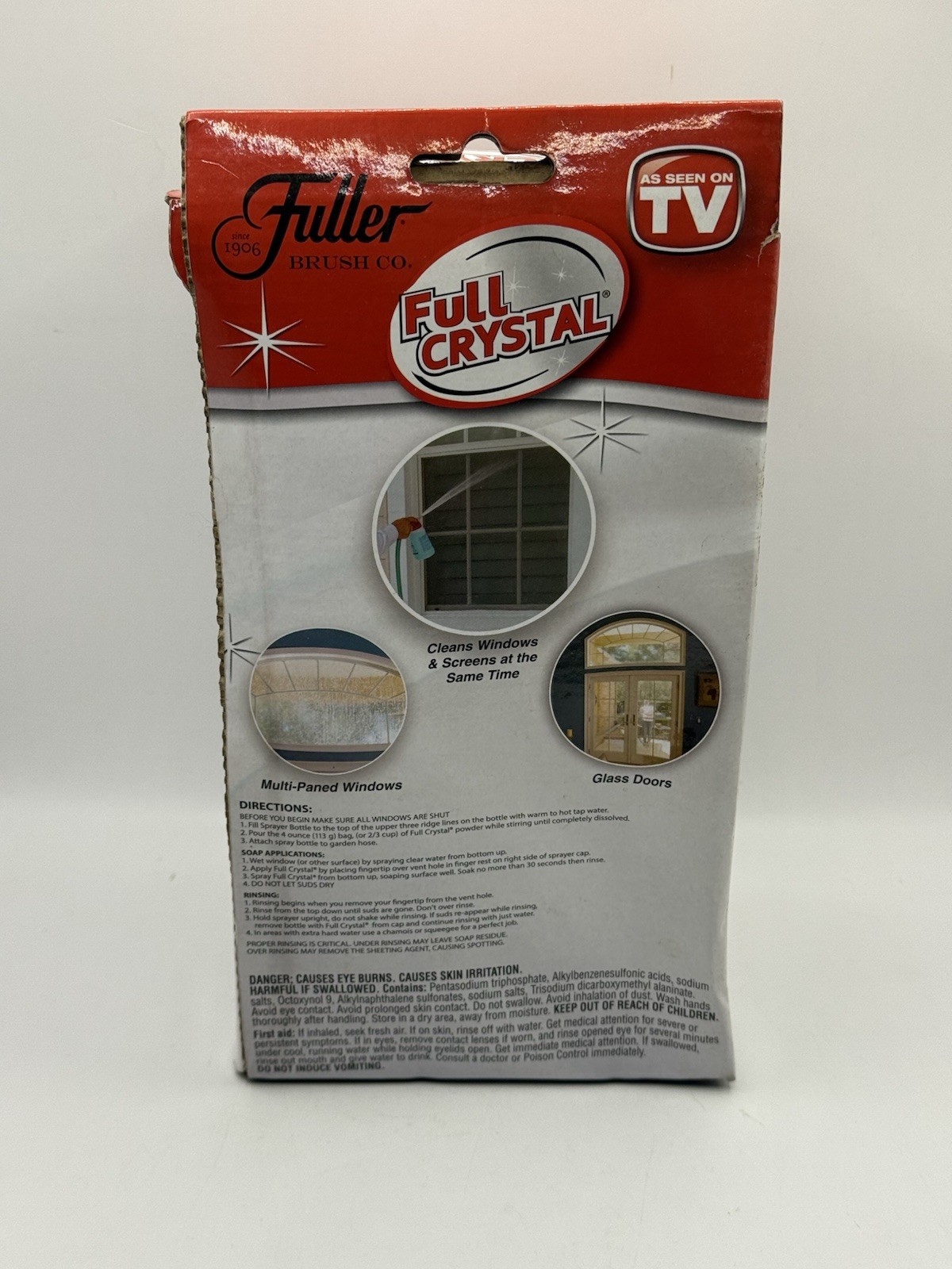 Fuller Brush FBFC-6 As Seen On TV Full Crystal Window & Outdoor Surface Cleaner