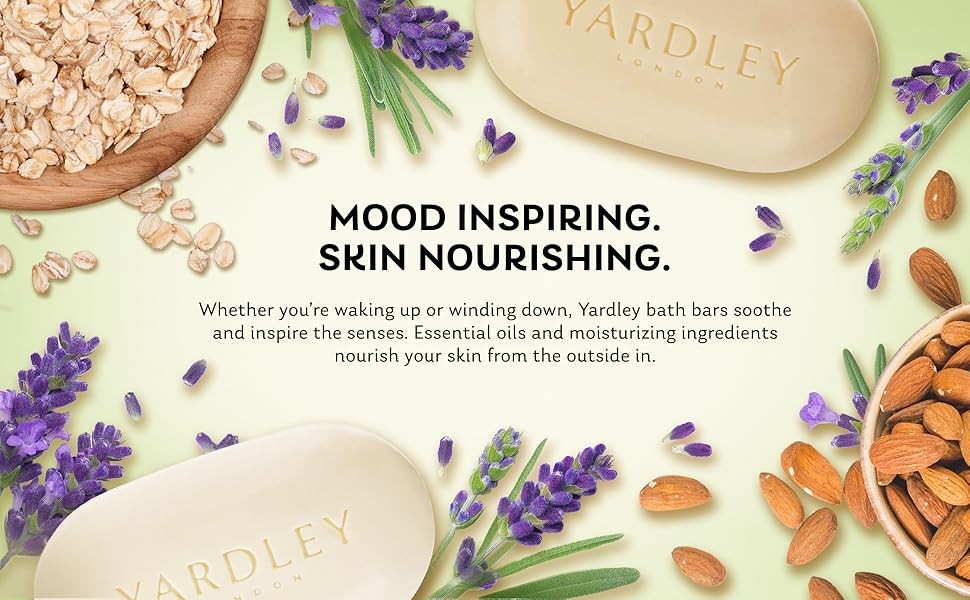 Yardley Bar Soap, English Lavender, 2 Count