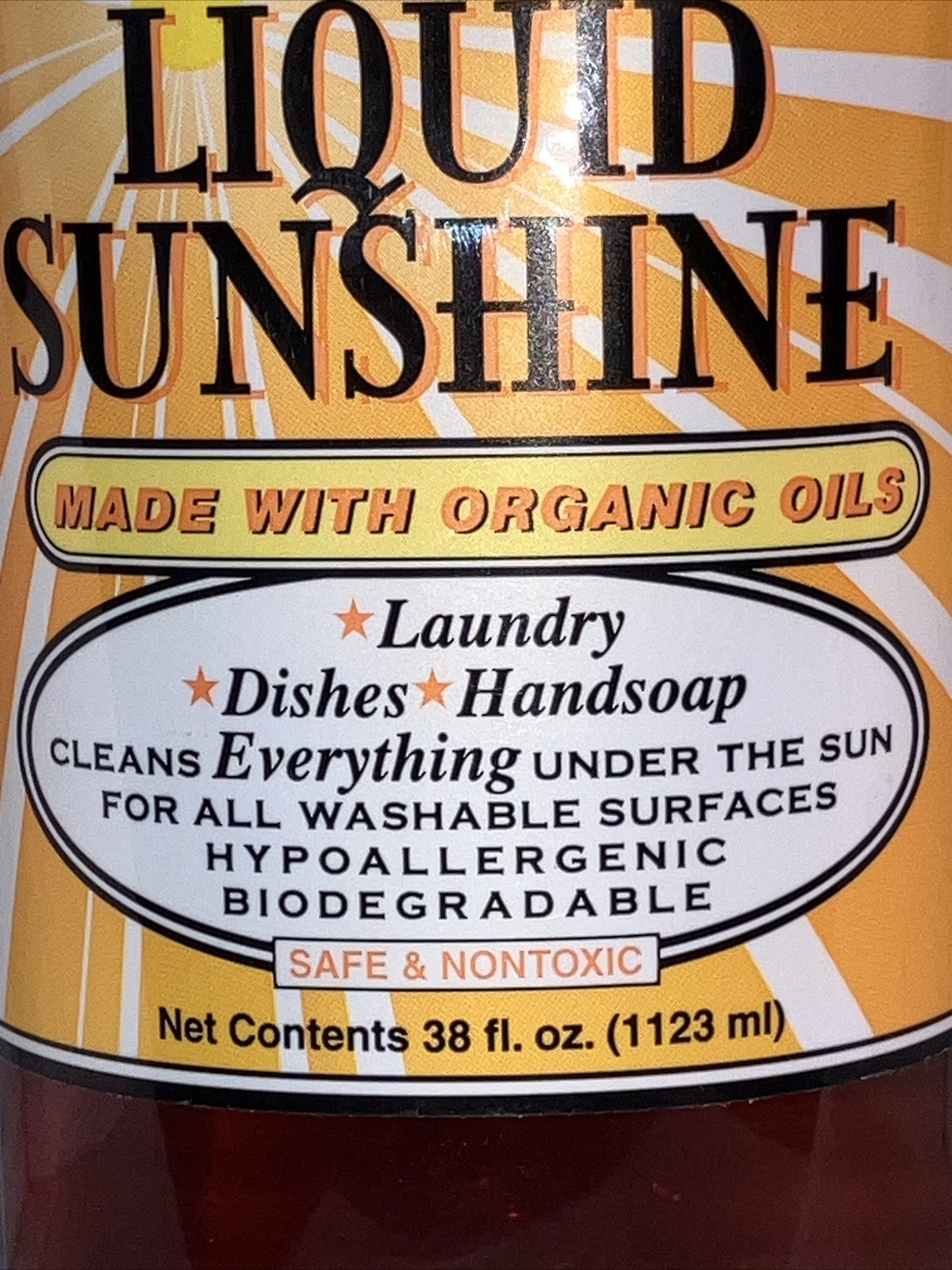 Vermont Soap Organics Liquid Sunshine Made W Organic Oils 38 fl Oz.