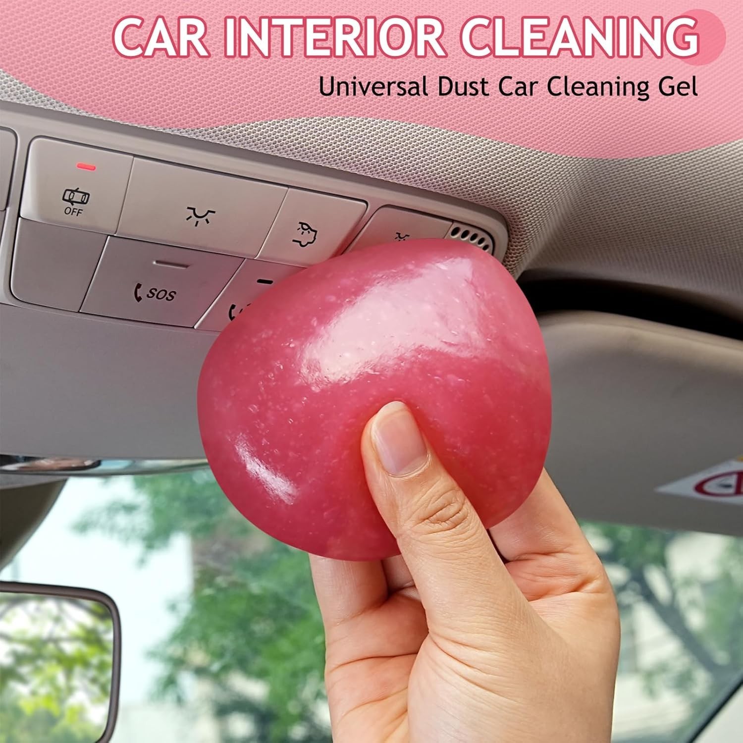 Car Cleaning Putty Car Putty Car Interior Cleaner Car Slime Car Detailing Kit…