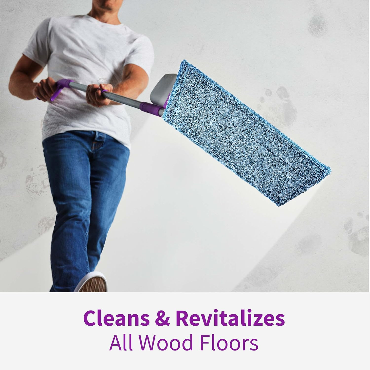 Wood Floor Cleaner Refill, 1 Gallon, Cleans and Protects All Sealed Hardwood Flo