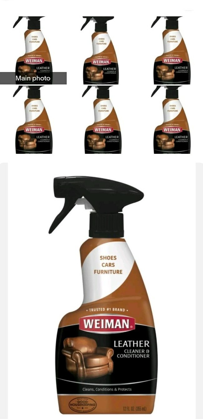 Weiman Leather Cleaner (Pack of 6)