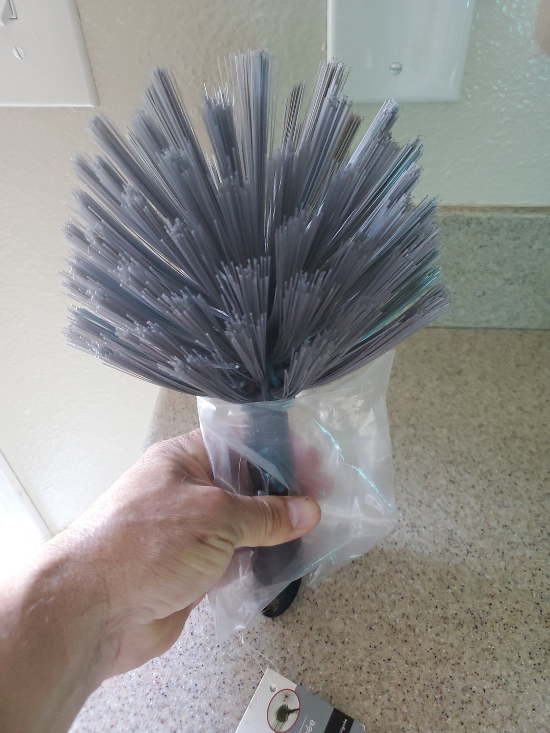 Standard Essentials Cobweb Duster Grey Cleaning System New