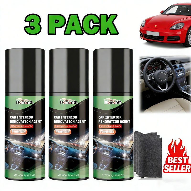 Car Interior Cleaner, Vehicle Interior Polish | Interior Detailer Spray-2026 NEW