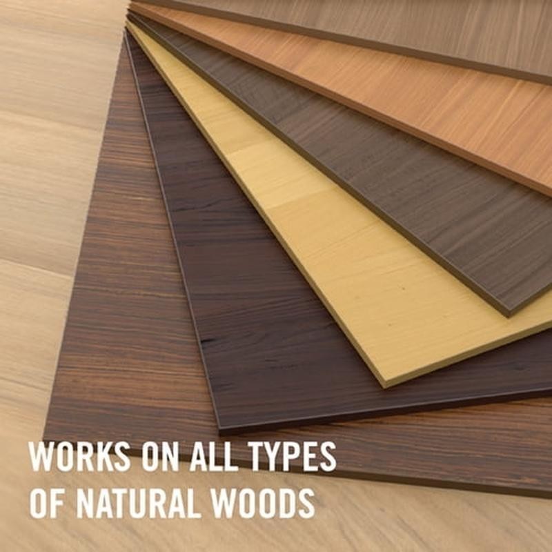 Wood Cleaner Polish and Protector Fresh Almond Scent Hides Nicks and Scratches