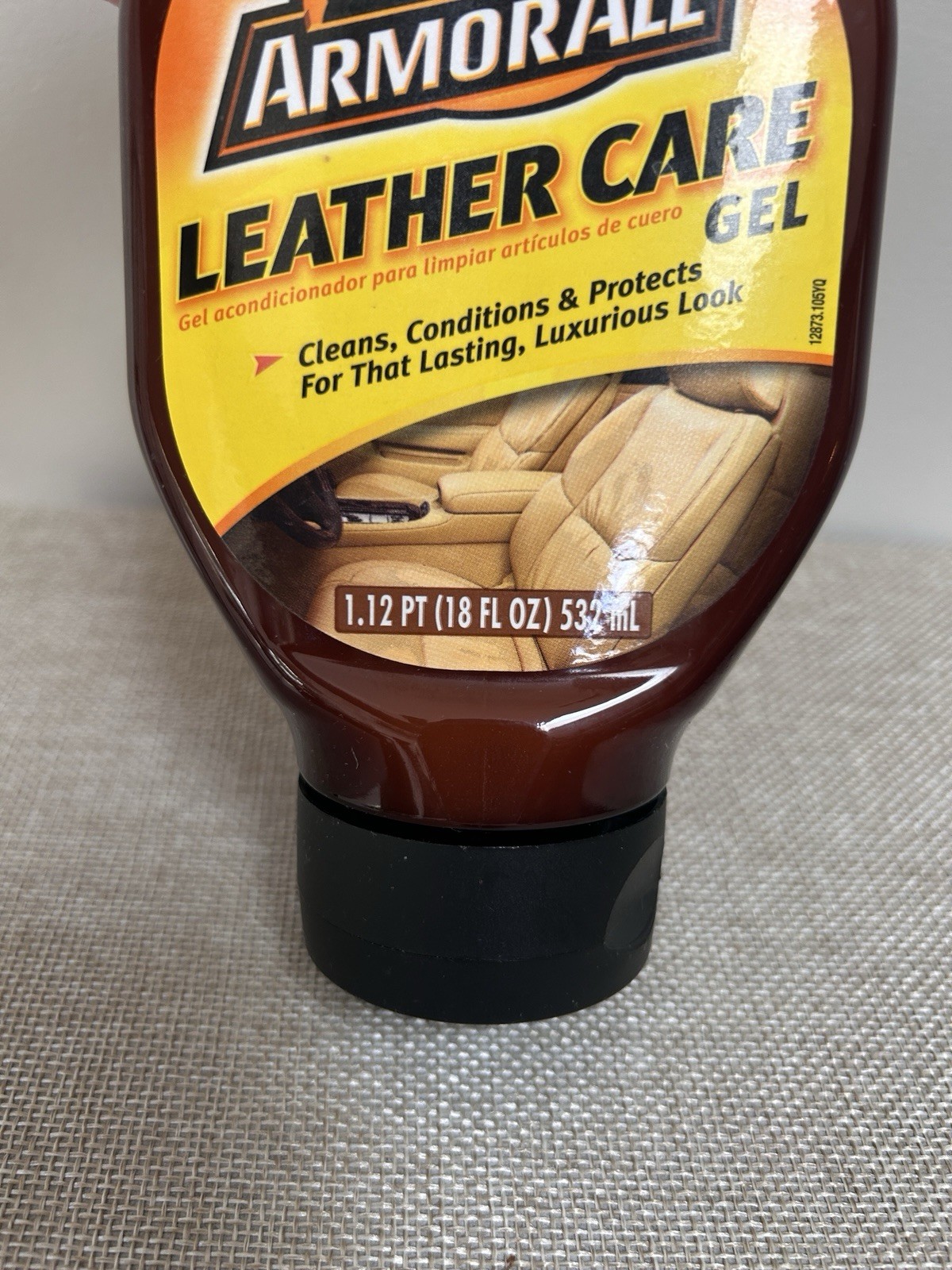 Armor All Car Leather Conditioner Gel Interior Cleaner for Cars Trucks 18 Fl Oz