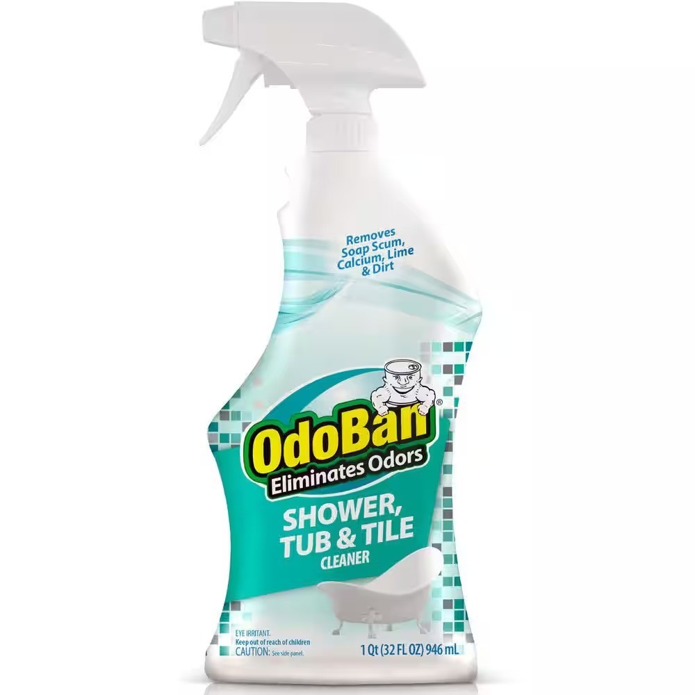 OdoBan 1-Packs 32 oz. Shower,Tub&Tile Cleaner Powerful Foaming Bathroom Cleaner
