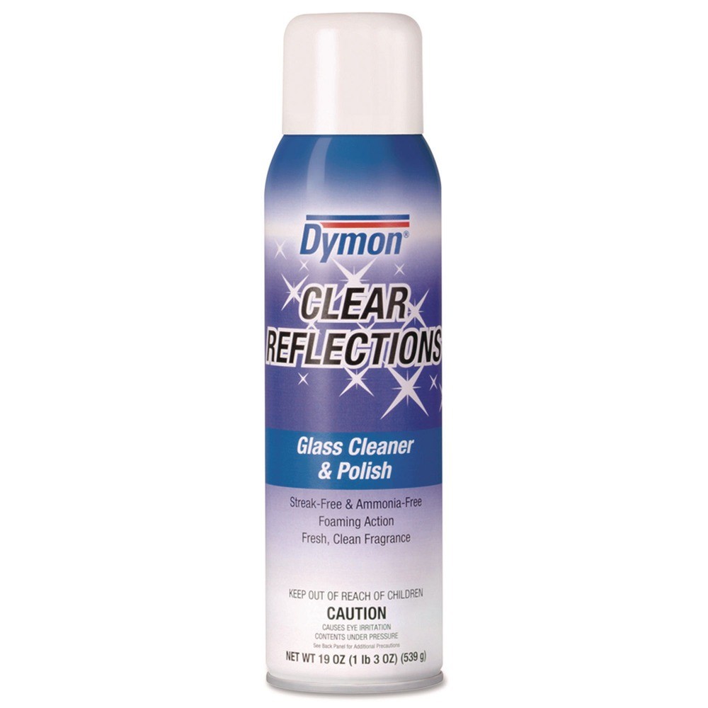 Dymon 38520 20 oz Spray Clear Reflections Mirror & Glass Cleaner (12/CT) New