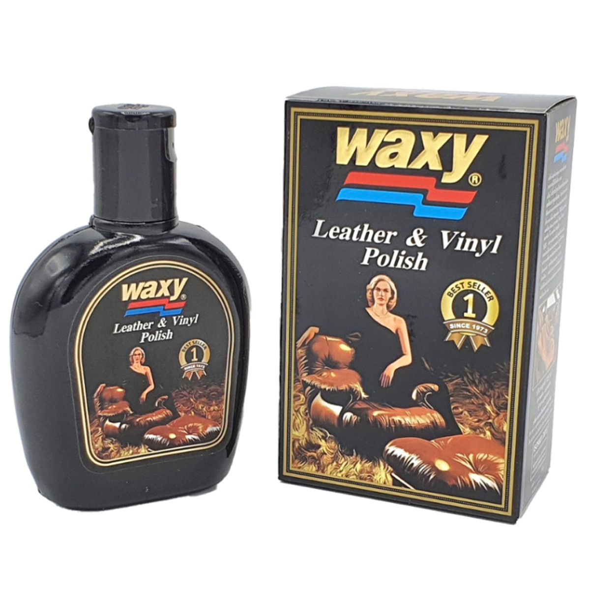 125ml Waxy Leather Vinyl Polish furniture Cleaner Cars Fiber Plastic Wood S