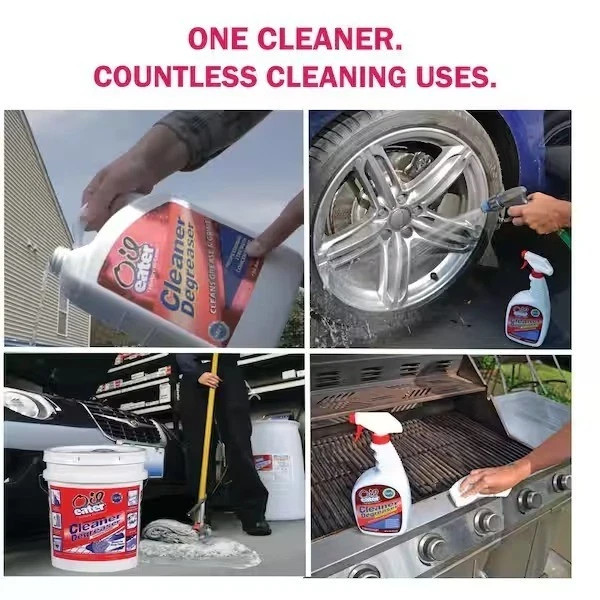 Oil Eater Cleaner Degreaser 1 Gal Color Safe Non Corrosive Concentrated Liquid