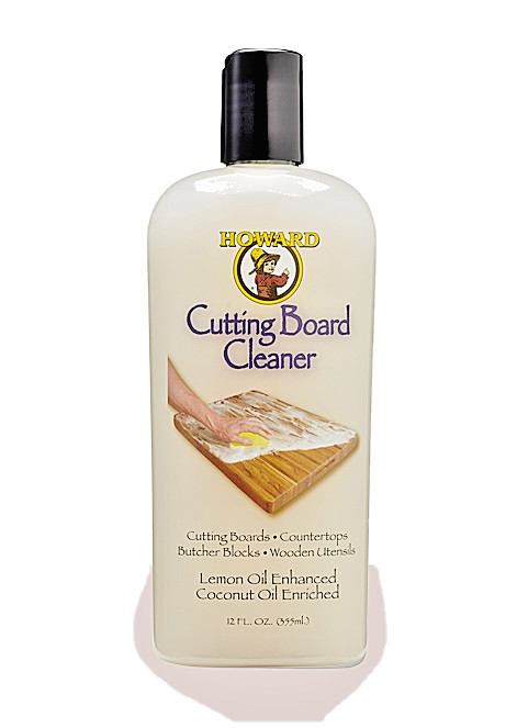 2 BOTTLES – Howard Cutting Board Cleaner 12oz.