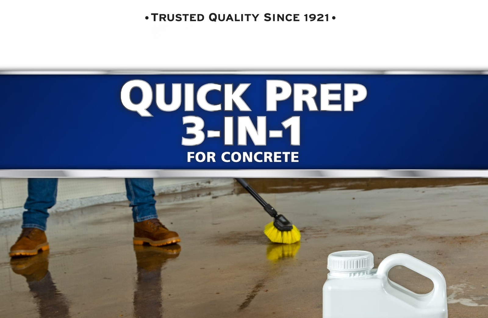 Quick Prep 3-in-1 Cleaner, Degreaser & Etch-362970, Gallon
