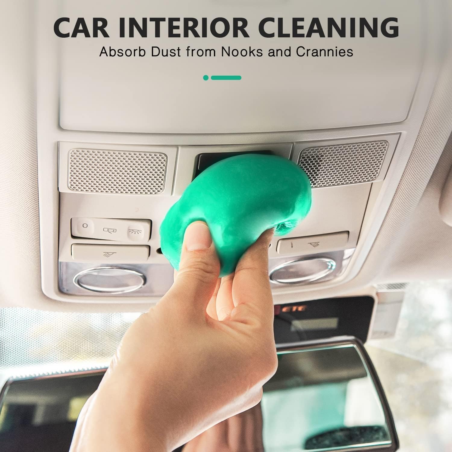 2Pack Cleaning Gel for Car Detailing Vent Cleaner Cleaning Color: Green 2 Pack