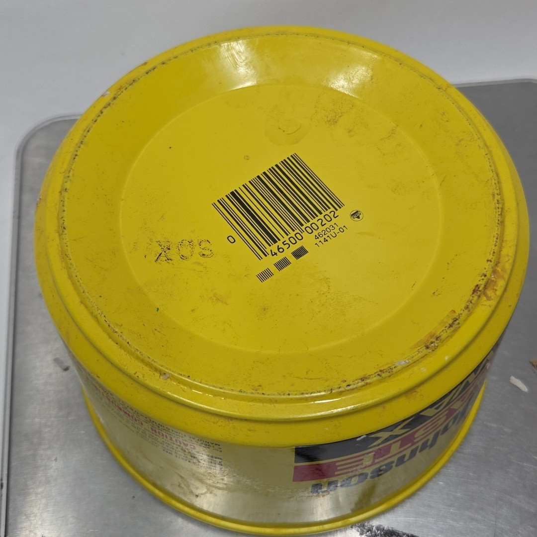 SC Johnson Paste Wax Original Formula 80-90% Full Weight Is 17 Oz