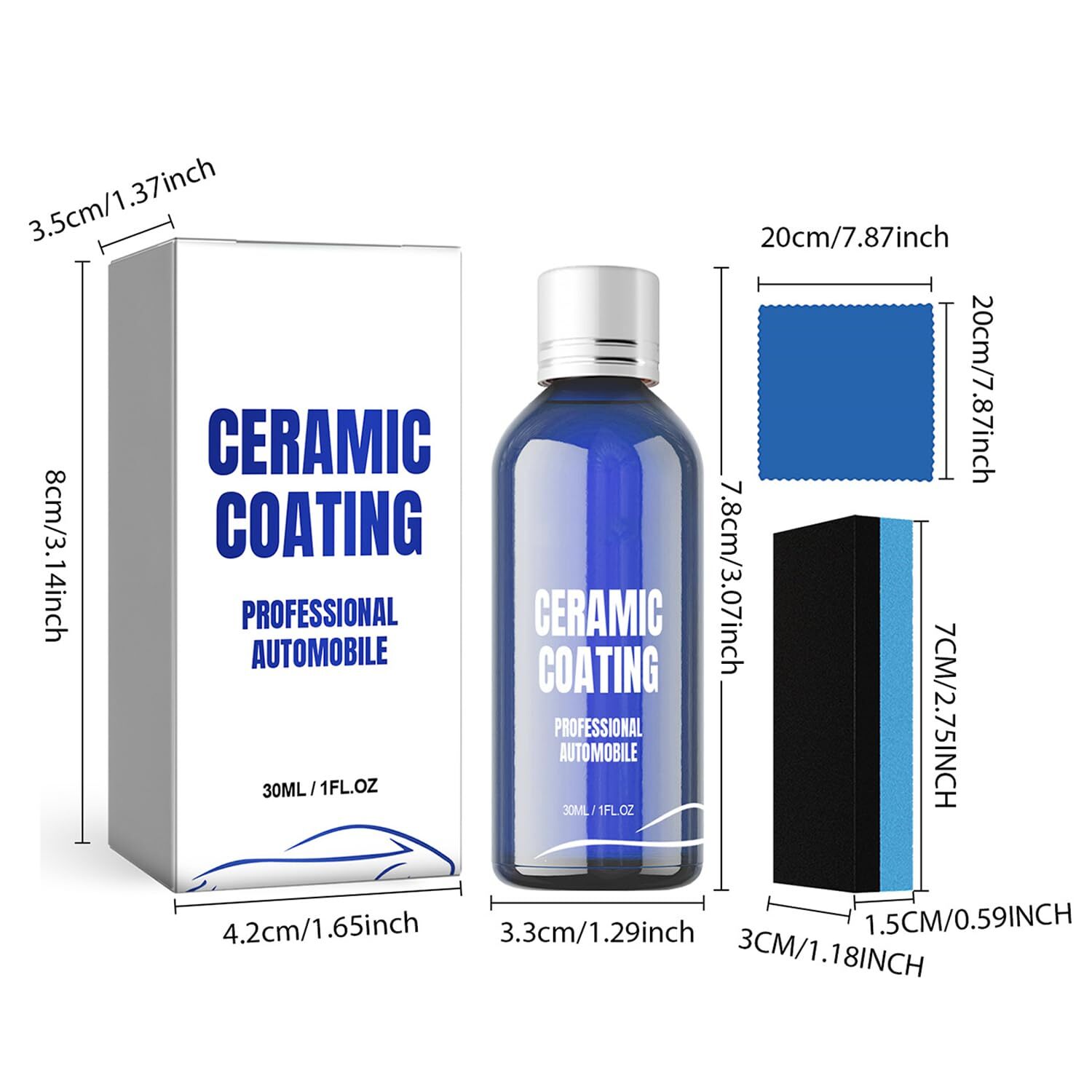 Car Plastic Restorer Trim Cleaner Foam Applicator – Safe Auto Detailing