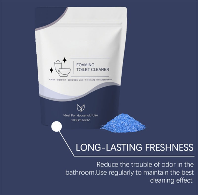 6PC Restorabowl Foaming Cleaning Powder Fresh Scent Fast Dissolving Daily Care