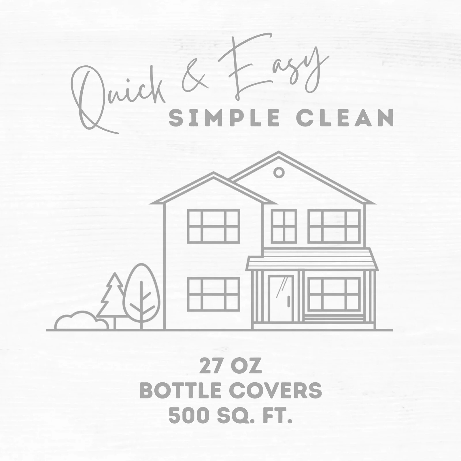 QUICK SHINE Concentrated Deep Cleaner, Revitalizes Floors & Cleans Grout, 27 Oz