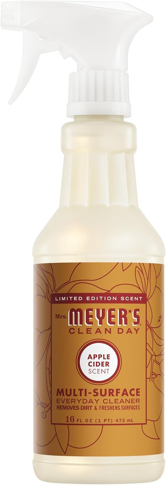 CLEAN DAY Multi-Surface Everyday Cleaner, Apple Cider Scent, 16 Fl Oz Bottle