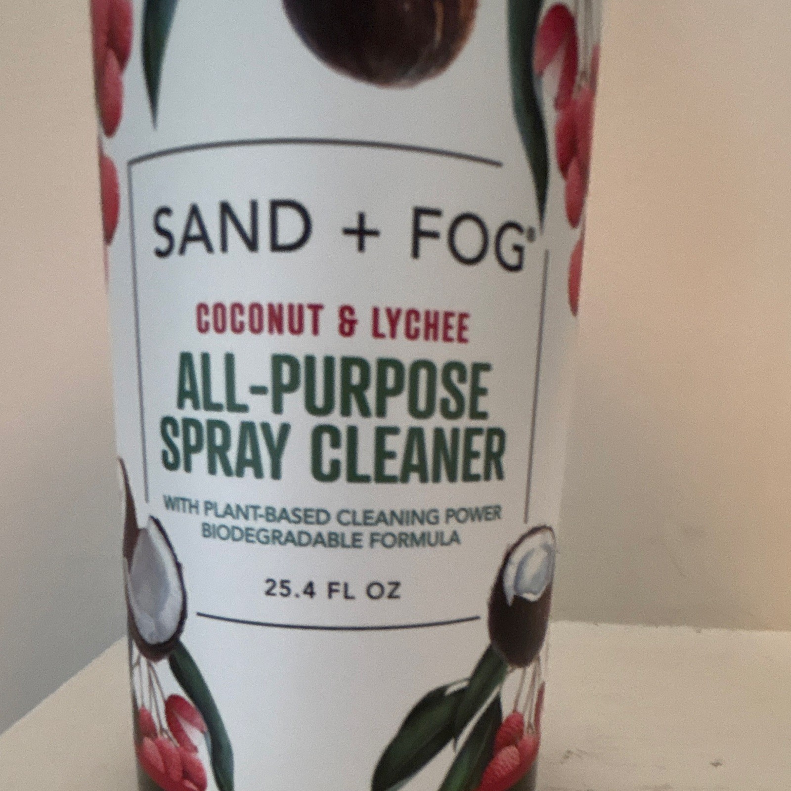 Sand + Fog All-Purpose Spray Cleaner for Marble & Granite, Coconut & Lychee