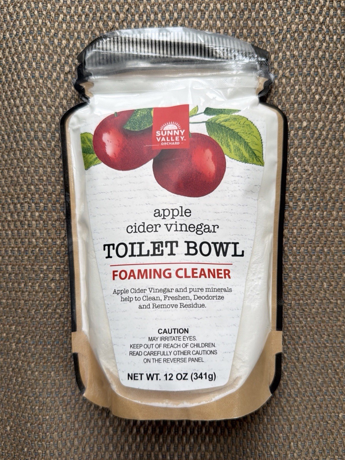 Sunny Valley Orchard 12 oz. Apple Cider Vinegar Toilet Bowl Foaming Cleaner