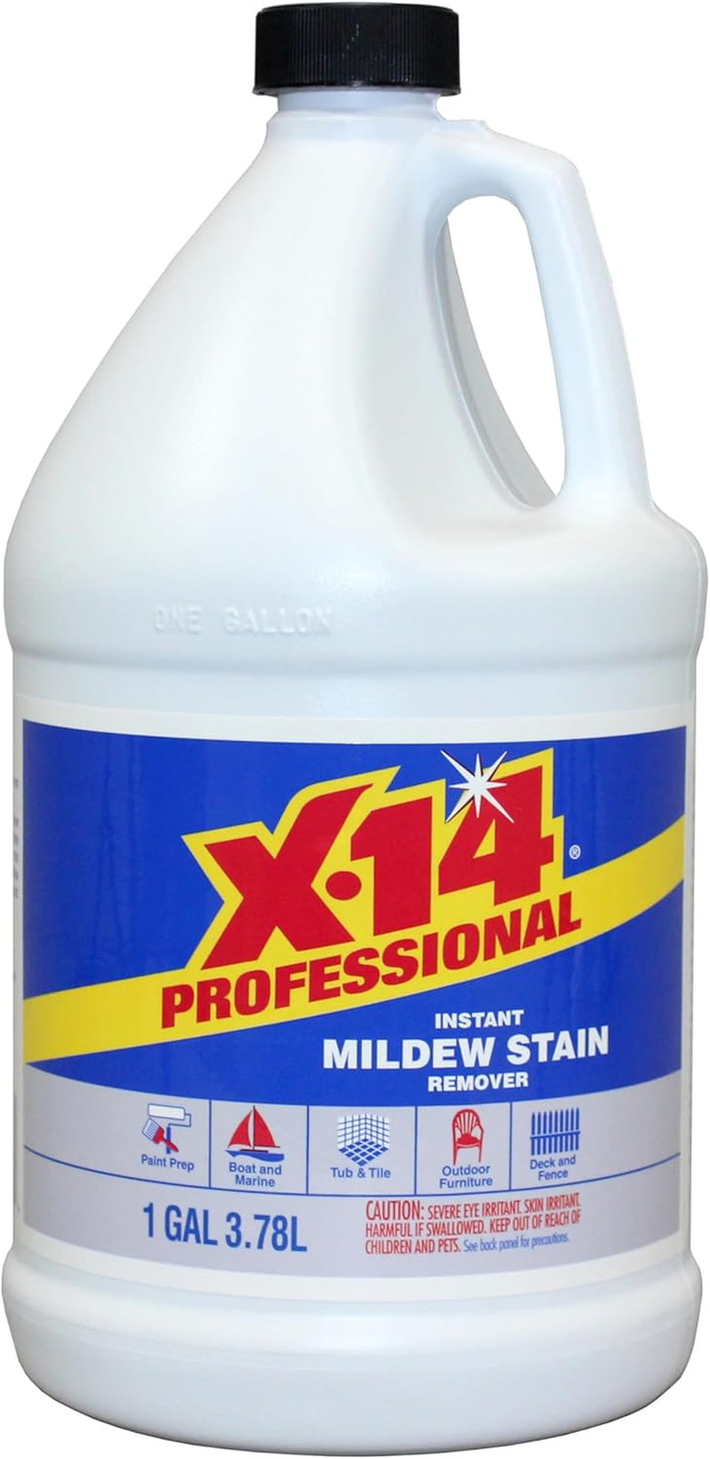 X-14 Professional Mildew Stain Remover – 1 Gallon